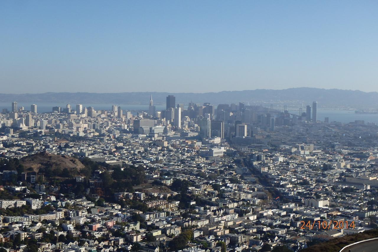 Vue panoramique de San Francisco