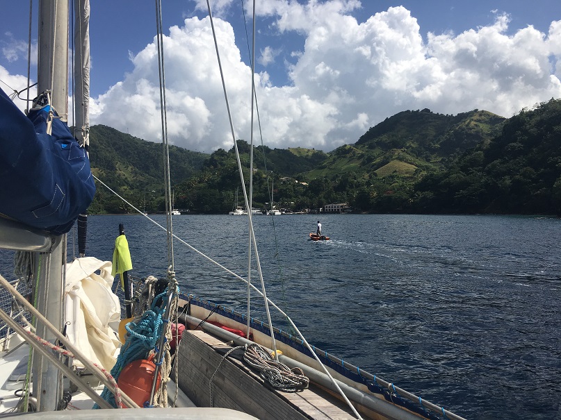 Arrivée à Wallilabou Bay