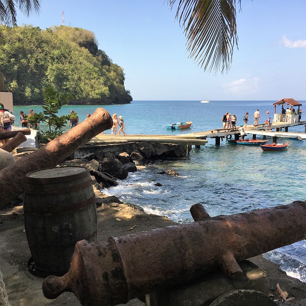 Wallilabou Bay - vestiges du tournage