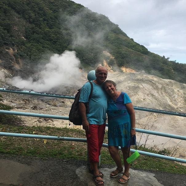 Visite du volcan