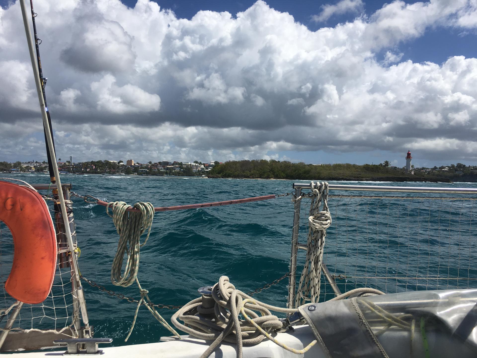 On longe la côte de Guadeloupe : Le Gosier