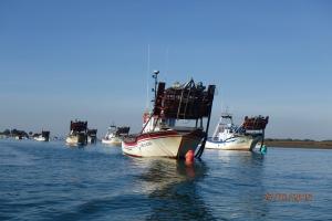 pêcheurs de coquillage à Punta Umbria