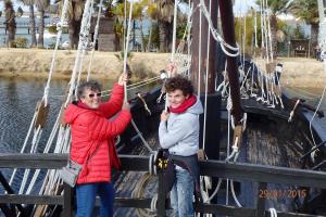 Huelva : le bateau de Christophe Colomb
